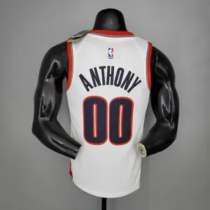2021 ANTHONY#00 Trail Blazers HOME white 3