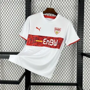 06-07 Stuttgart Home Retro Kit Vintage Shirt Soccer AAAAJersey Yupoo 6