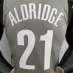 Nets Aldridge #21 Flyer Grey 1