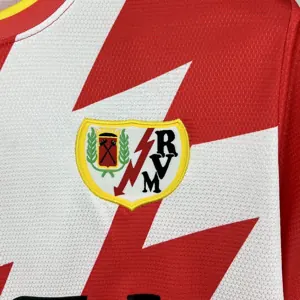 25-26 Rayo Vallecano Home Shirt Football Apparels AAAAJersey Supply Yupoo 4