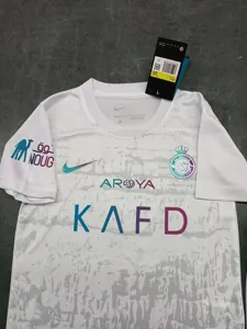 23-24 Saudi Al-Nassr Third Kids Kit Size-16-28 Football Jersey Yupoo 4