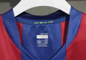 07-08 Barcelona Home Retro Kit Vintage Player Version Sino Shirt AAAAJersey Dropship Yupoo 4