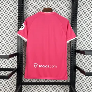 26-27 Sevilla FC Mens Special Edition Football Pink T-Shirt AAAAJersey Supply Yupoo 8 8