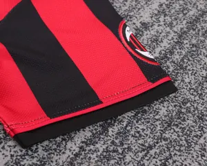 96-97 AC Milan Home Retro Kid Kits Youth Apparels AAAAJersey Supplier Yupoo 2