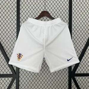 2024 Croatia Home Shorts UEFA Euro Trousers Football Replicas Yupoo