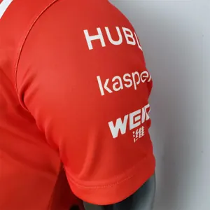 F1 Formula One 2022 Ferrari Polo Red 4