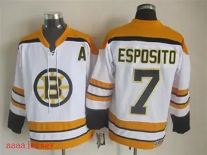 Boston Bruins retro ice hockey jersey M-3XL 波士顿棕熊队复古冰球服 3