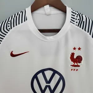 2021 France training suit white 3