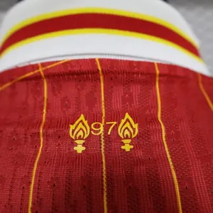 24-25 Liverpool Home Long Sleeve Kit Player Version Shirt Football AAAAJersey Yupoo S-2XL 5