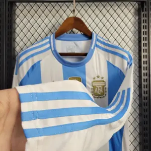 2024 Argentina Home Kit Long Sleeve Shirt Football AAAAJersey Supplier 2