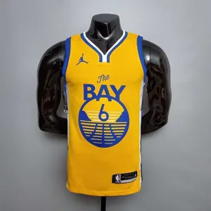 New YOUNG#6 Golden State Warriors yellow