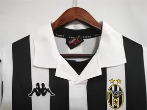 99-00 Juventus home long sleeve soccer jersey S-2XL 2