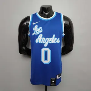 Retro night KUZMA #0 Lakers blue