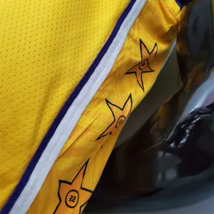 ANTHONY#7 Lakers V-neck City Edition yellow 2