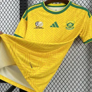 2026 South Africa Mens World Cup Home Yellow Soccer T-Shirt AAAAJersey Wholesale Yupoo 4