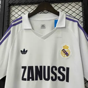84-85 Real Madrid Home Retro Kit Vintage Shirt AAAAJersey Supplier Yupoo 5