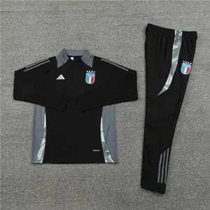 2024 Italy Long Sleeve Training Suit Football Shirts 2