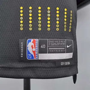 2022 75th Anniversary green#23 Warriors City Edition Black 8