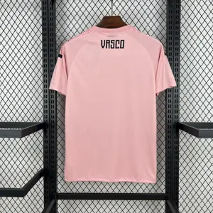 25-26 Vasco Da Gama Pink CRVG Kit Football Apparels Soccer AAAAJersey Yupoo 1