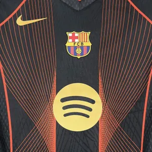25-26 Barcelona Black Special Edition(With CL Patch) Shirt Soccer Uniform AAAAJersey Yupoo 5