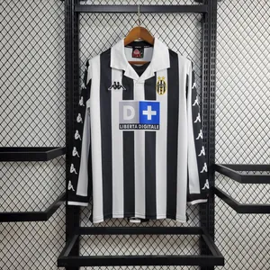 99-00 Juventus Retro Home Kit Long Sleeve Shirt Best Jerseys Yupoo S-2XL
