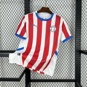 2024 Paraguay Home Shirt Soccer Apparels AAAAJersey Supply Yupoo