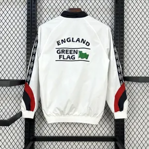 2024 England Classic Style White Windbreaker Jacket AAAAJersey Supplier Yupoo 3