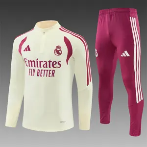 26-27 Real Madrid Mens Kit Football Aldult Training Long Sleeve Suit Yupoo 10 2