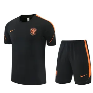 2026 Netherlands Mens Kit Black Aldult Training Suit Yupoo 5 1
