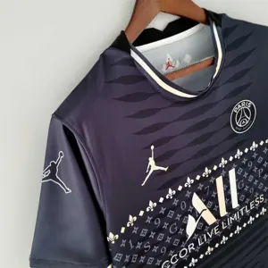 22-23 PSG training suit black grey 1