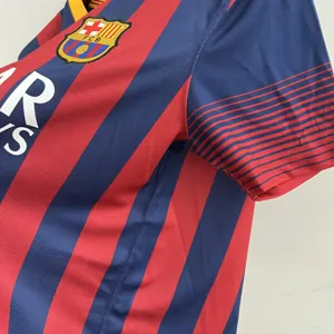13-14 Barcelona Retro Home S-XXL best soccer jersey 8