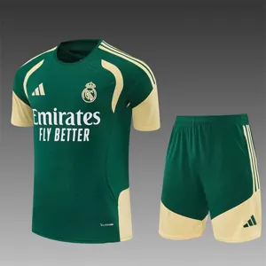 26-27 Real Madrid Mens Kit Green Training Suit Yupoo 7 2