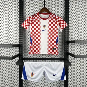 2026 World Cup Croatia Home Kids Kit Football Youth Apparels AAAAJersey Supply Yupoo 7