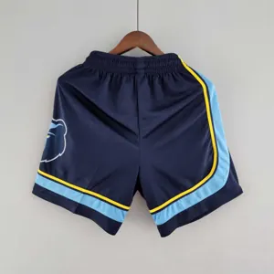 Memphis Grizzlies NBA Shorts Navy 4