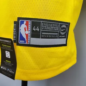 Bryant #24 Lakers Commemorative Edition Round neck yellow 6