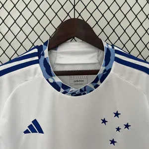 24-25 Cruzeiro Away Kit with All Sponsors Best Wholesale Yupoo 11