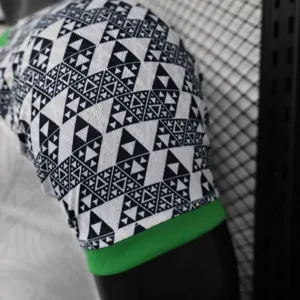 2023 Nigeria Away Kit White Player Version Shirt Soccer Jerseys For Sale 1