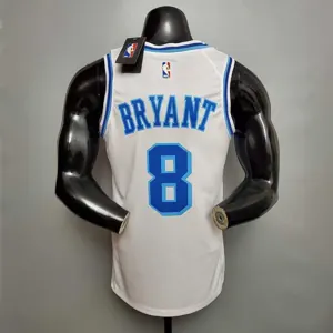 New Bryant #8 Lakers white 5