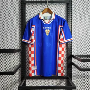 1998 Croatia Away Retro Kit Jersey Supplier Yupoo