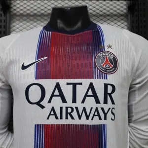 26-27 PSG Mens Away Kit Player Version Football Long Sleeve Shirts AAAAJersey Dropship Yupoo 8 2