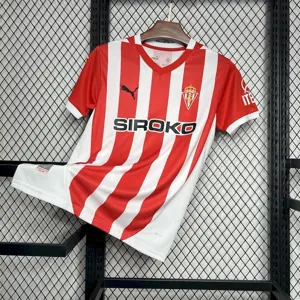 24-25 Sporting De Gijon Home Shirt Soccer Uniforms Soccer AAAAJersey Yupoo 6