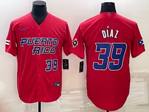 Puerto Rico 2023 World Cup Baseball Jerseys 46