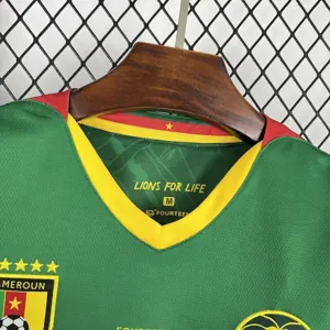 2025 Cameroon Home Kit Football T-Shirt AAAAJersey Supply Yupoo 2