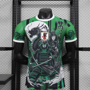 2024 Japan Samurai Green Special Edition Player Version Shirt AAAAJersey Supplier Yupoo
