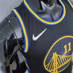 2022 75th Anniversary Thompson #11 Warriors City Edition Black 1