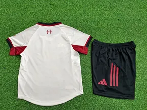 25-26 Liverpool Away Kid Kits Player Version Youth Apparels AAAAJersey Supply Yupoo 1