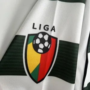 01-03 Sporting Lisbon Home Retro Kit Long Sleeve Vintage Shirt Soccer Jerseys Yupoo 8