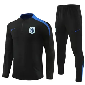 2024 Netherlands Player Long Sleeve Training Suit Football Shirts