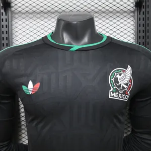2026 World Cup Mexico Mens Third Kit Football Player Version Long Shirt AAAAJersey Dropship Yupoo 9 8