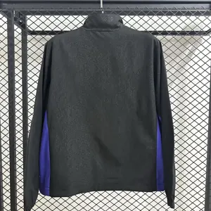 25-26 Barcelona Windbreaker Black Jacket AAAAJersey Supply Yupoo 1